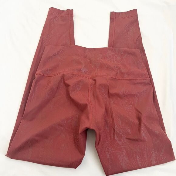 Lululemon Wunder Under High Rise Tight 28" Luxtreme Shine Leggings Size 8 - Picture 3 of 8